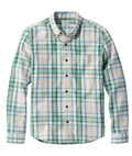 Men's Scotch Plaid Flannel Shirt, Slightly Fitted Untucked Fit