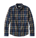 Men's Scotch Plaid Flannel Shirt, Slightly Fitted Untucked Fit